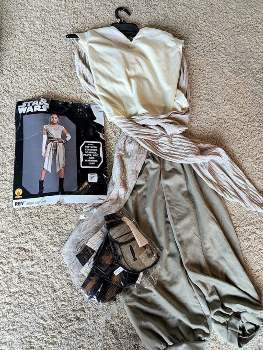Star Wars Rey Adult Costume Adult Costume Size Small